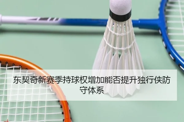 东契奇新赛季持球权增加能否提升独行侠防守体系